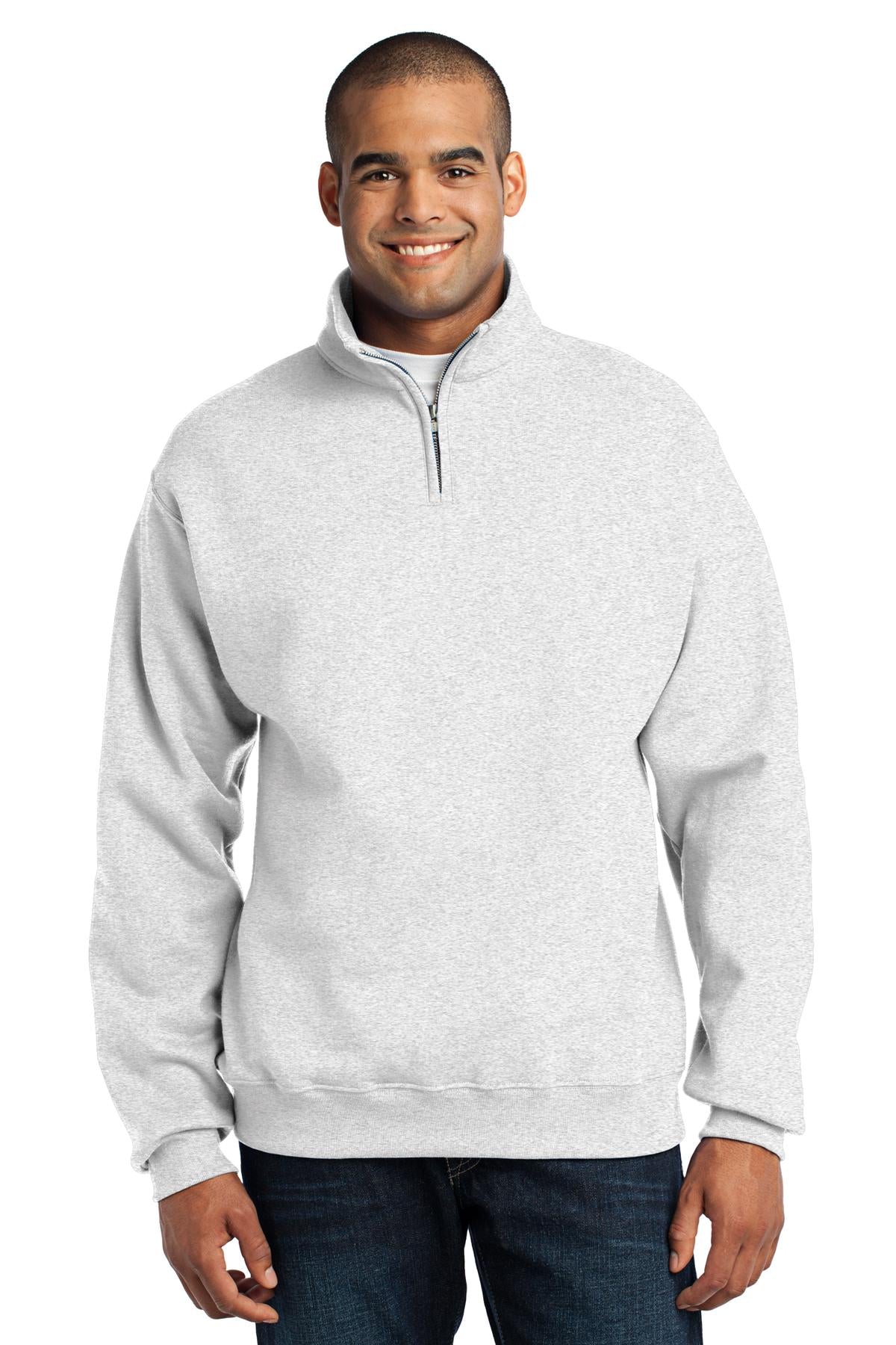 Jerzees® - NuBlend® 1/4-Zip Cadet Collar Sweatshirt. 995M – SanMar
