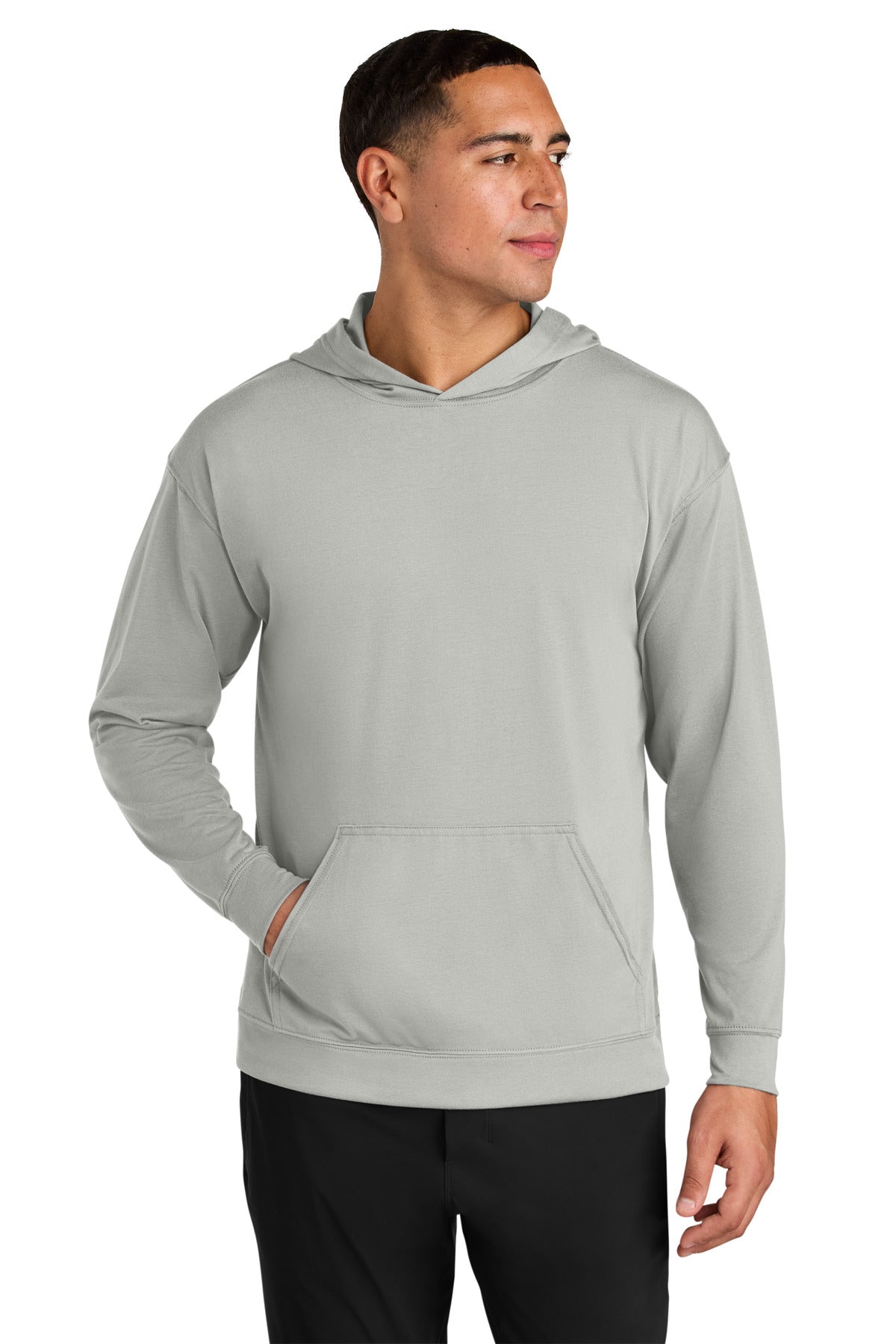 A4 Softek Long Sleeve Hooded Tee A4N3528