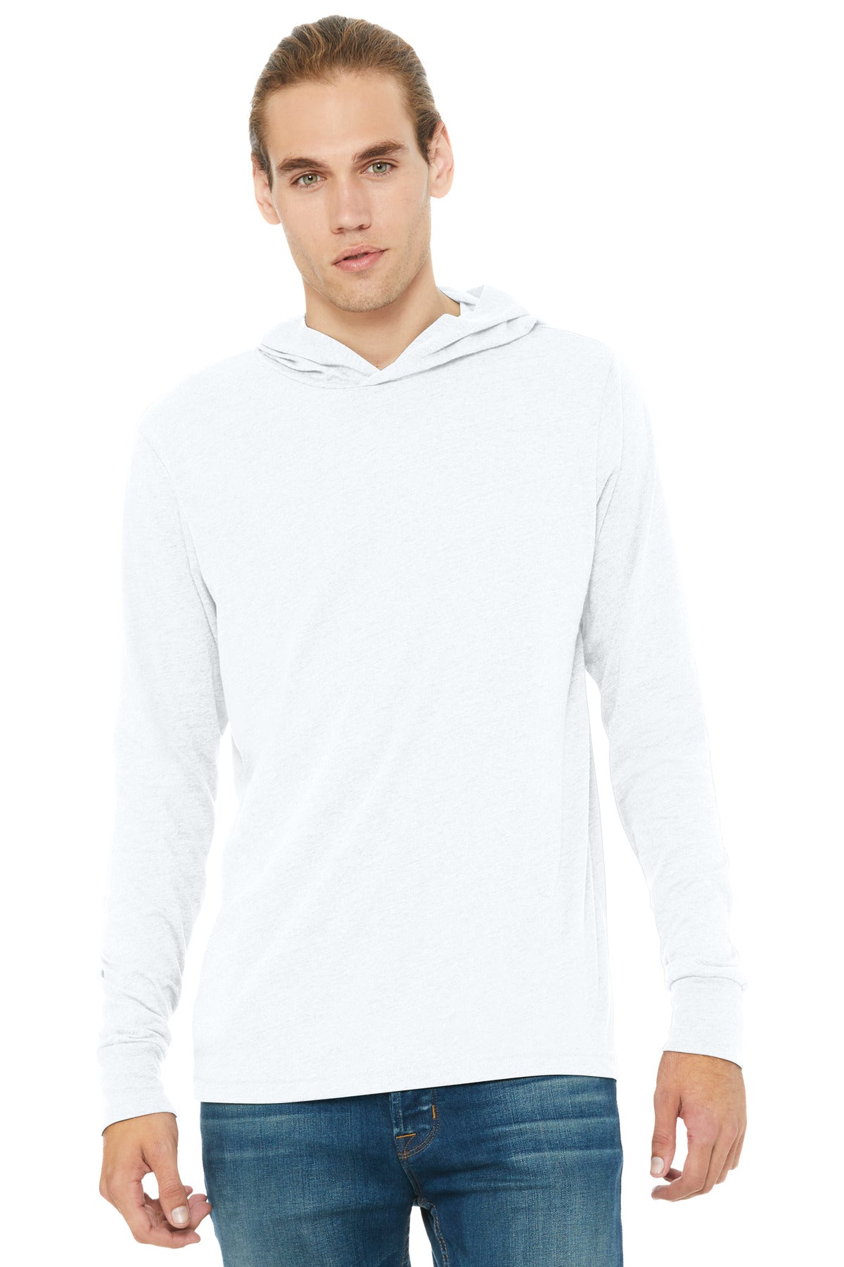 BELLA+CANVAS ® Unisex Jersey Long Sleeve Hoodie. BC3512