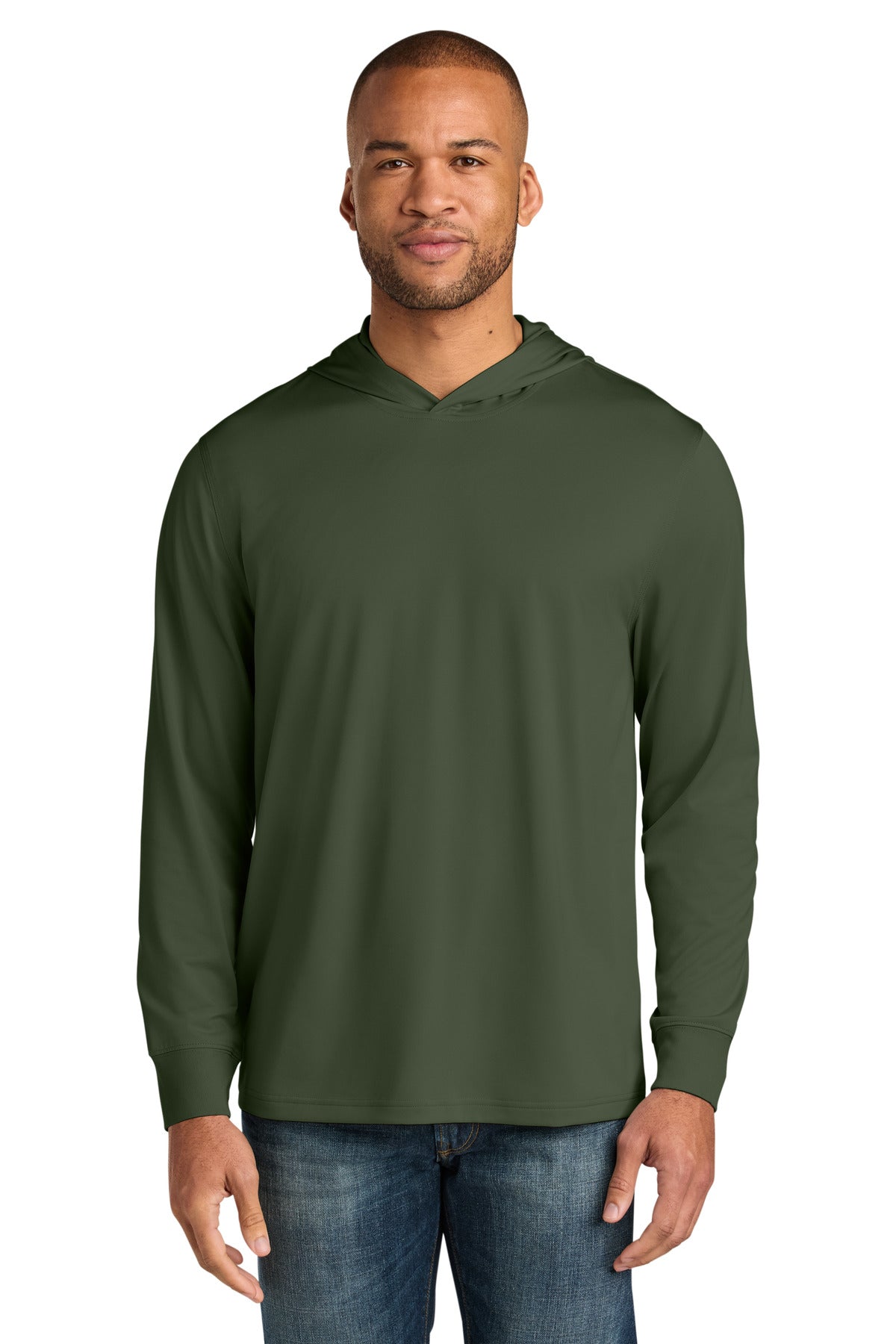 CornerStone® Workwear Pro Long Sleeve Hooded Tee CS440LSH