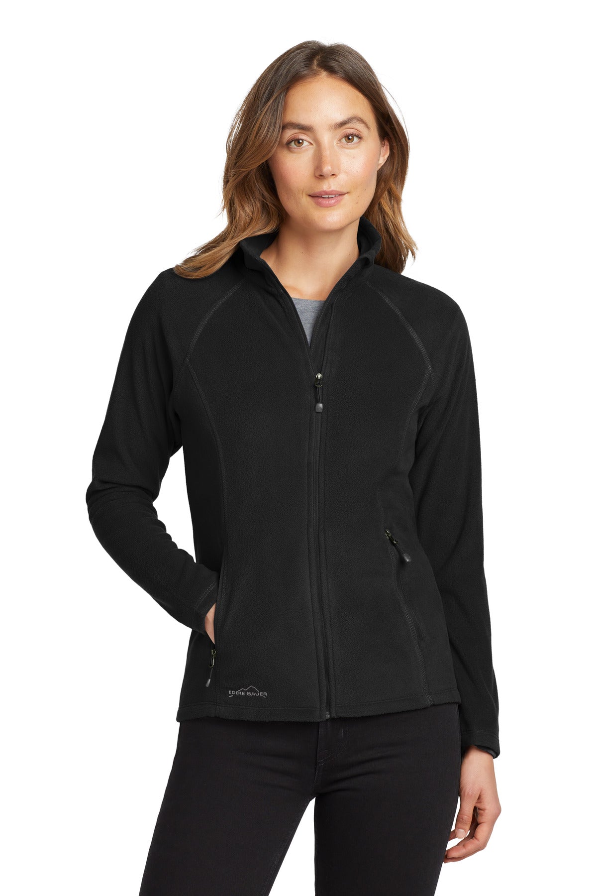 Eddie Bauer® Women's Full-Zip Microfleece Jacket. EB225 – SanMar