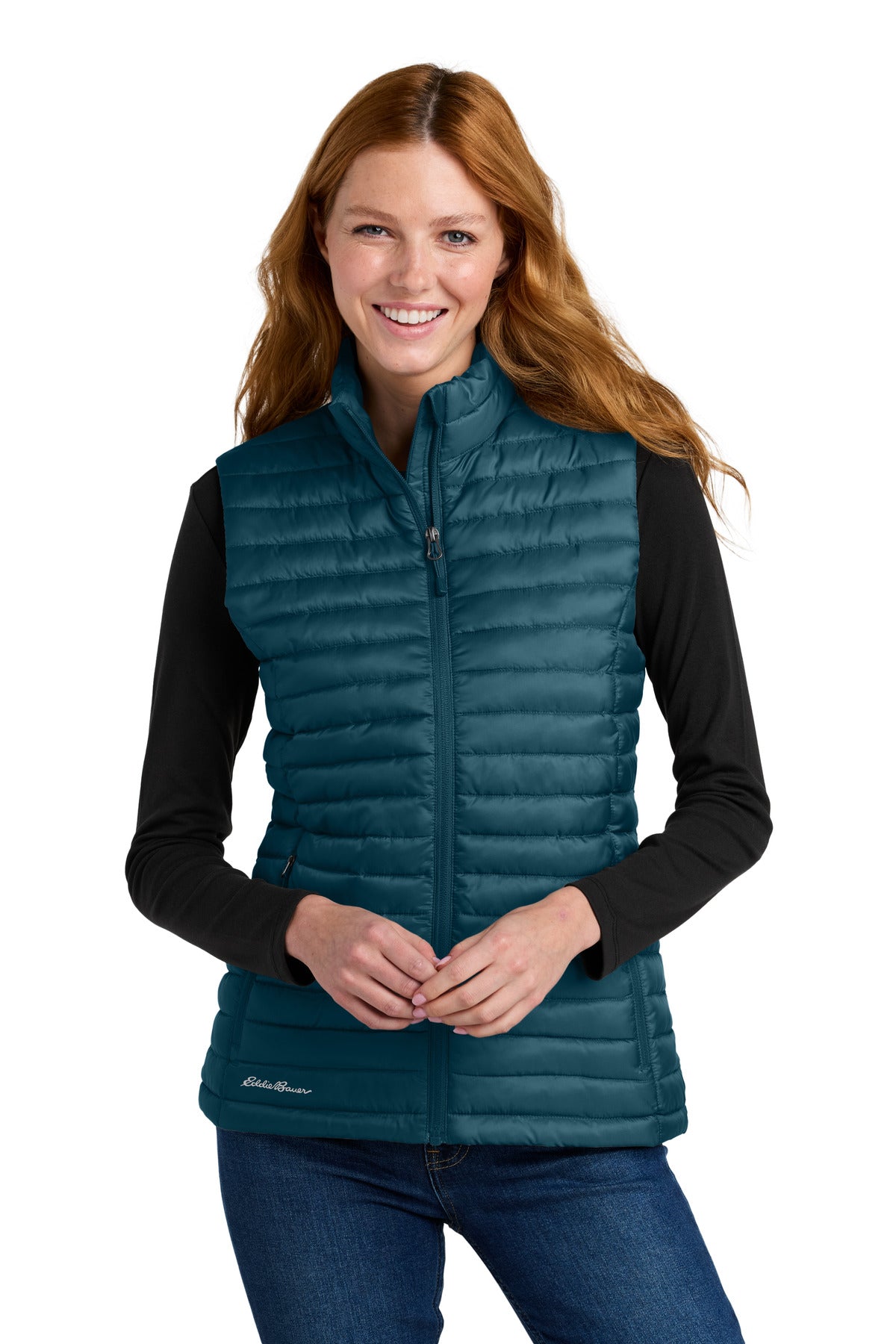 Eddie Bauer® Women's Packable Quilted Vest EB517 – SanMar Sports