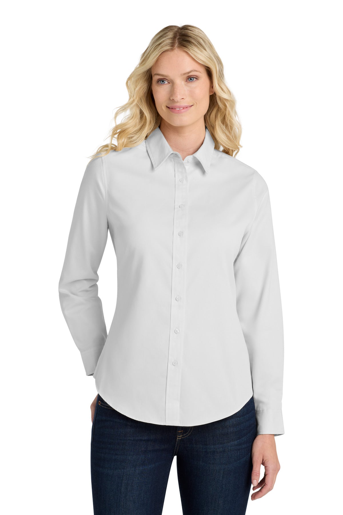 Port Authority® Women's Long Sleeve Easy Care Shirt. L608