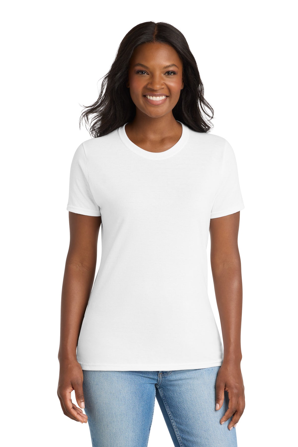 Port & Co™ Women's Core Blend Tee. LPC55