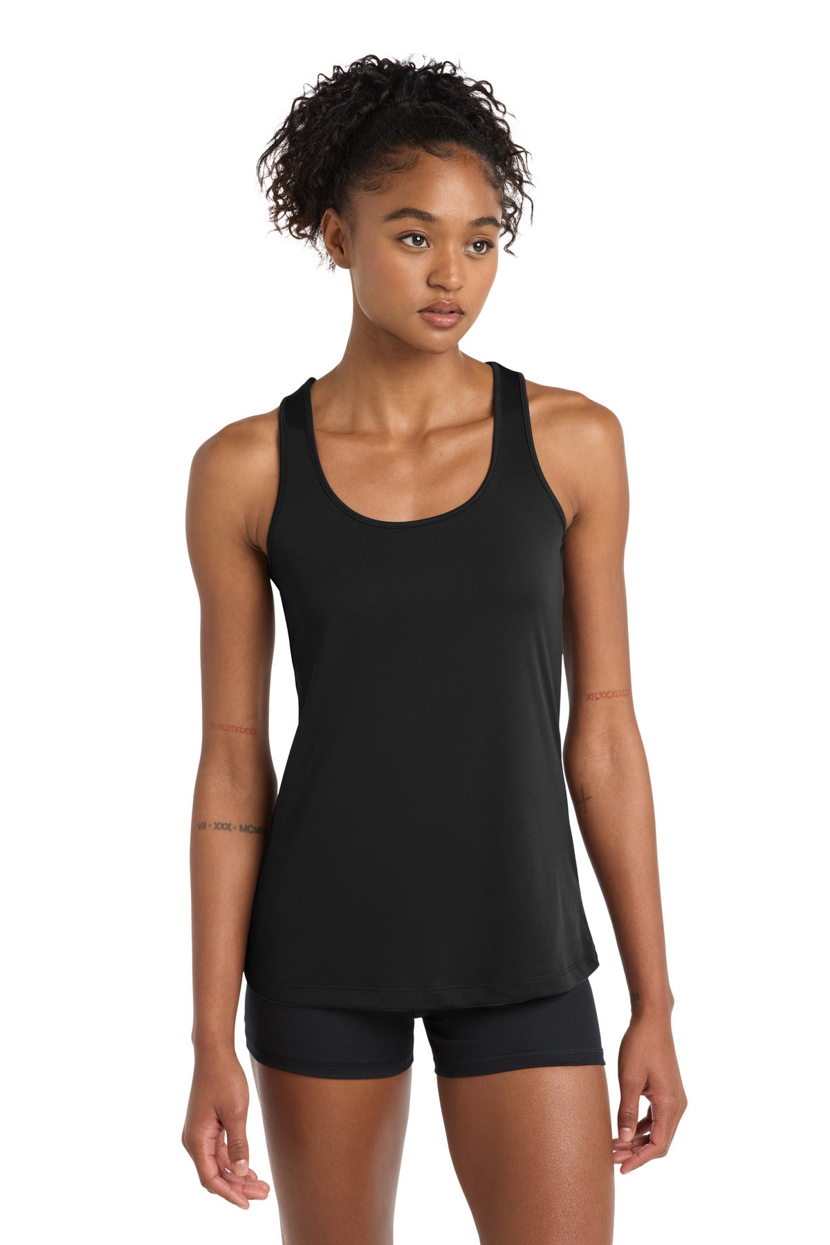たろー　レディース　BLK M Sport-Tek® Women's PosiCharge® Competitor™ Racerback Tank. LST356