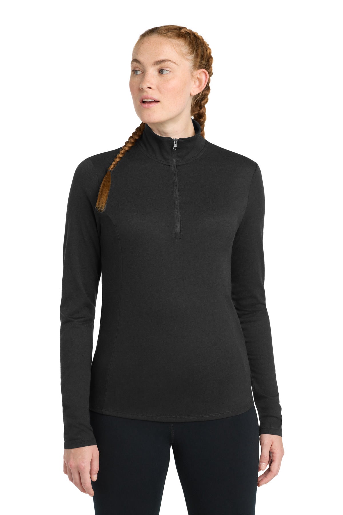 Sport-Tek ® Women's PosiCharge ® Tri-Blend Wicking 1/4-Zip