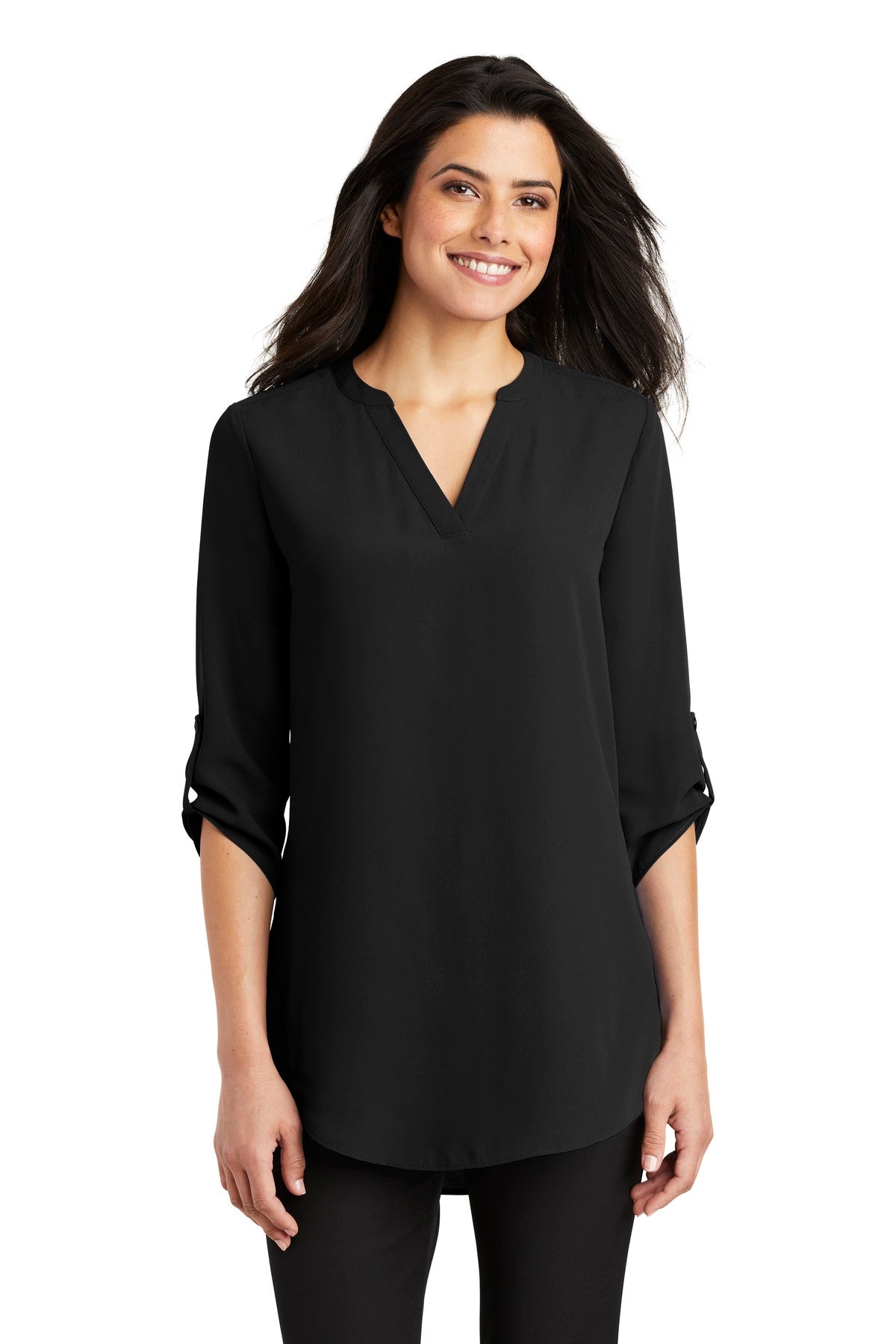 Port Authority® Women's 3/4-Sleeve Tunic Blouse. LW701 – SanMar Sports