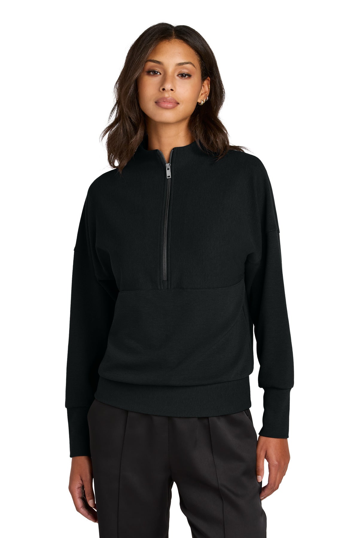 Mercer+Mettle® Women's Linear Texture 1/4-Zip MM3041 – SanMar Sports
