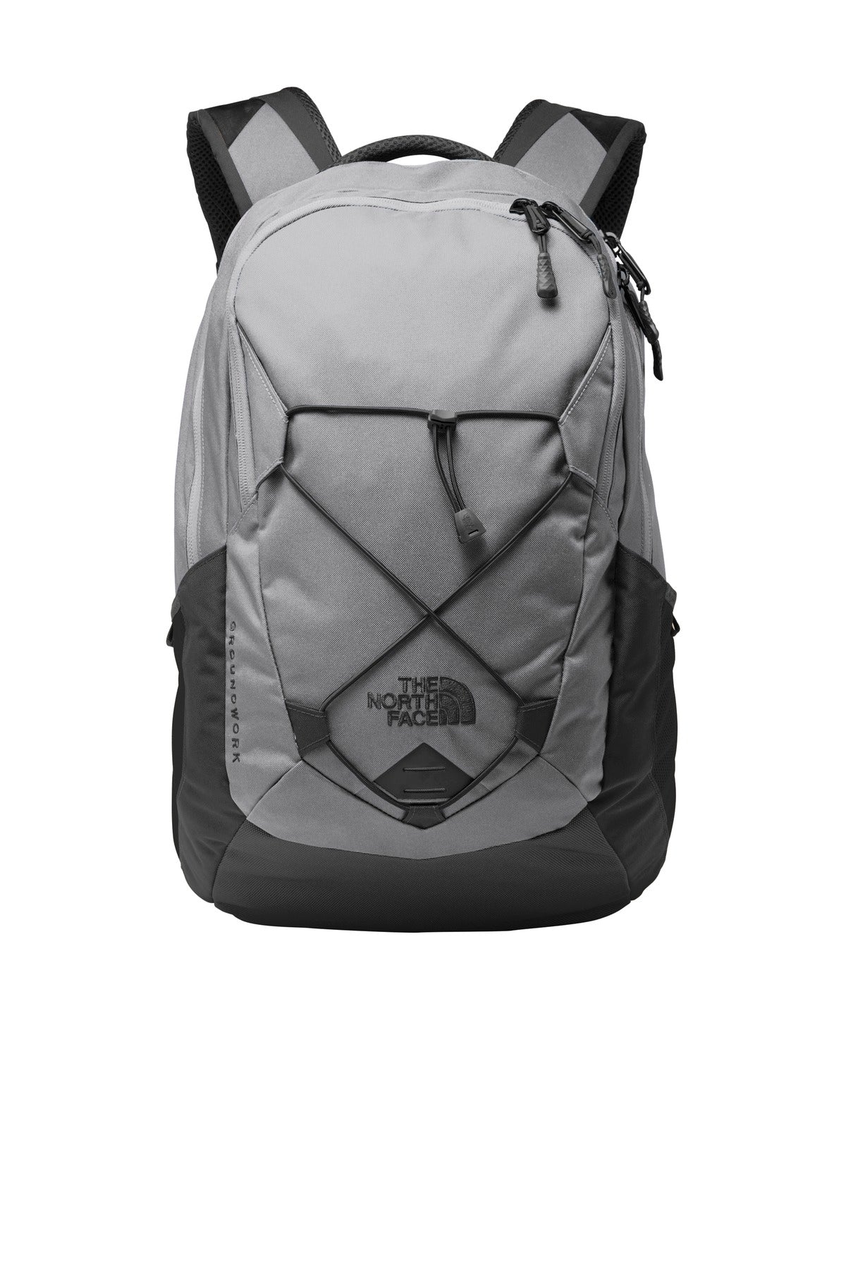 north face backpack front elastic bungee blanket The North Face ® Groundwork Backpack. NF0A3KX6 – SanMar Sports