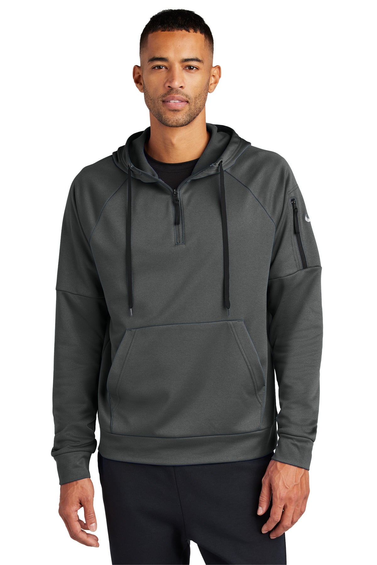 Nike Therma-FIT Pocket 1/4-Zip Fleece Hoodie NKFD9742 – SanMar Sports