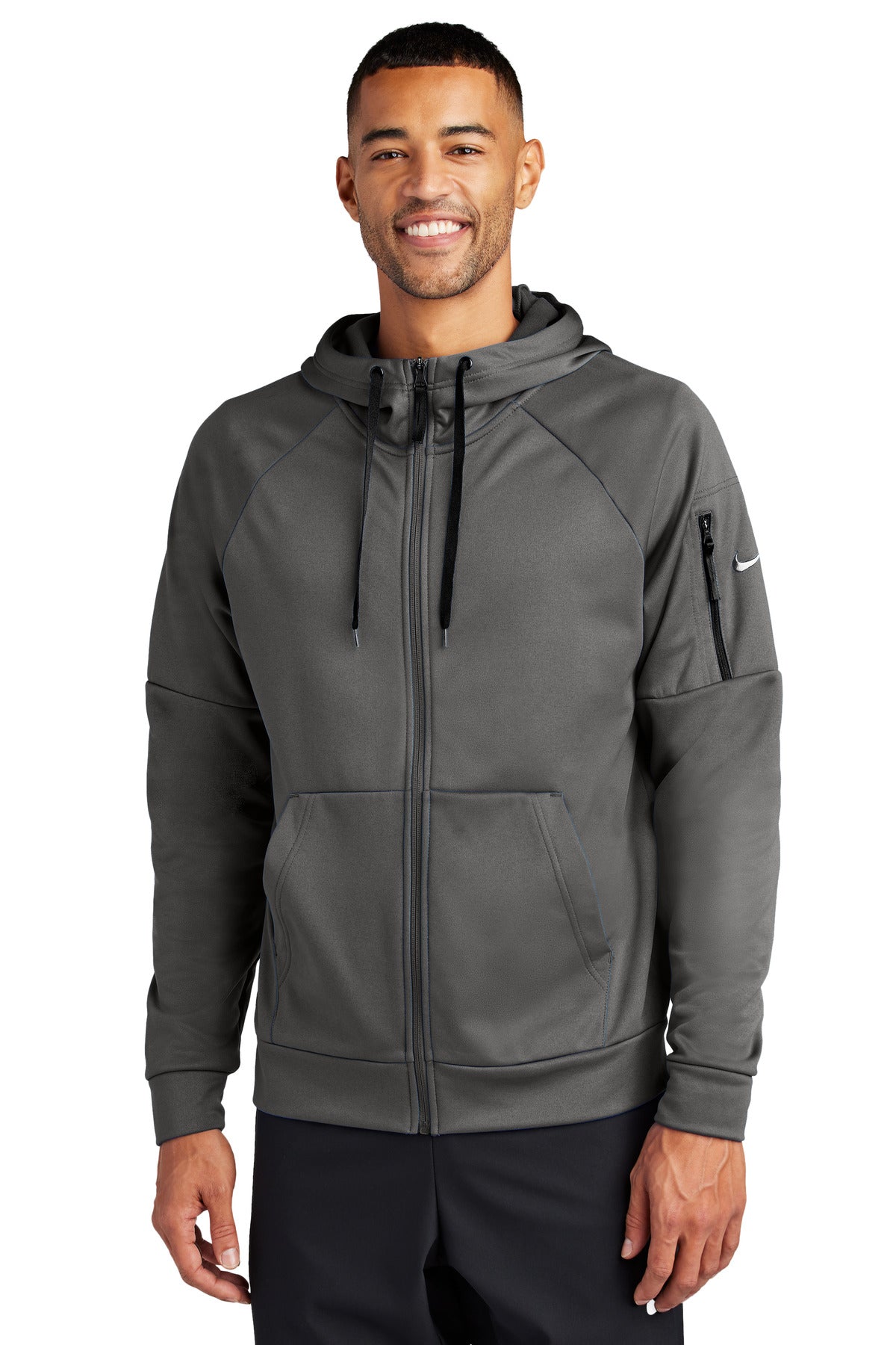 Nike Therma-FIT Pocket Full-Zip Fleece Hoodie NKFD9859 – SanMar Sports