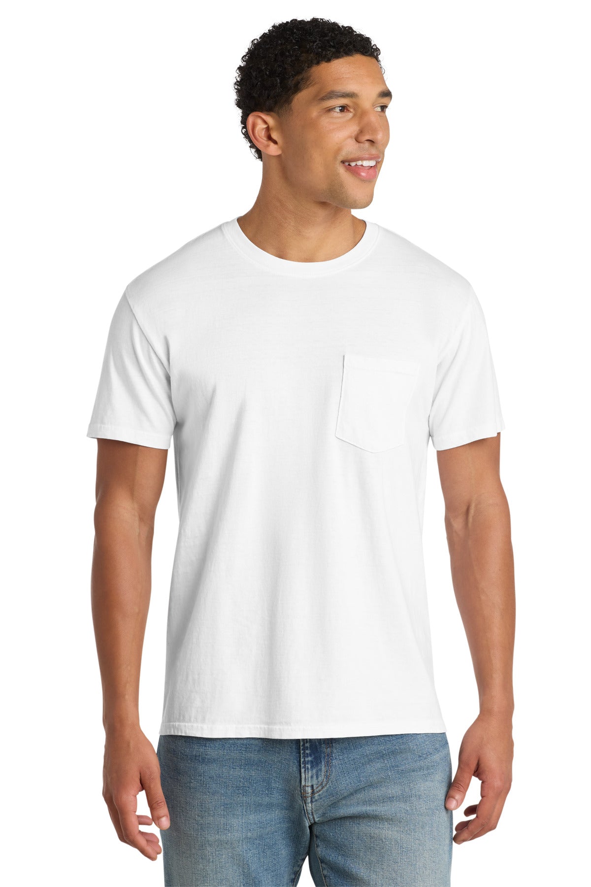 Port & Co™ Beach Wash® Garment-Dyed Pocket Tee. PC099P