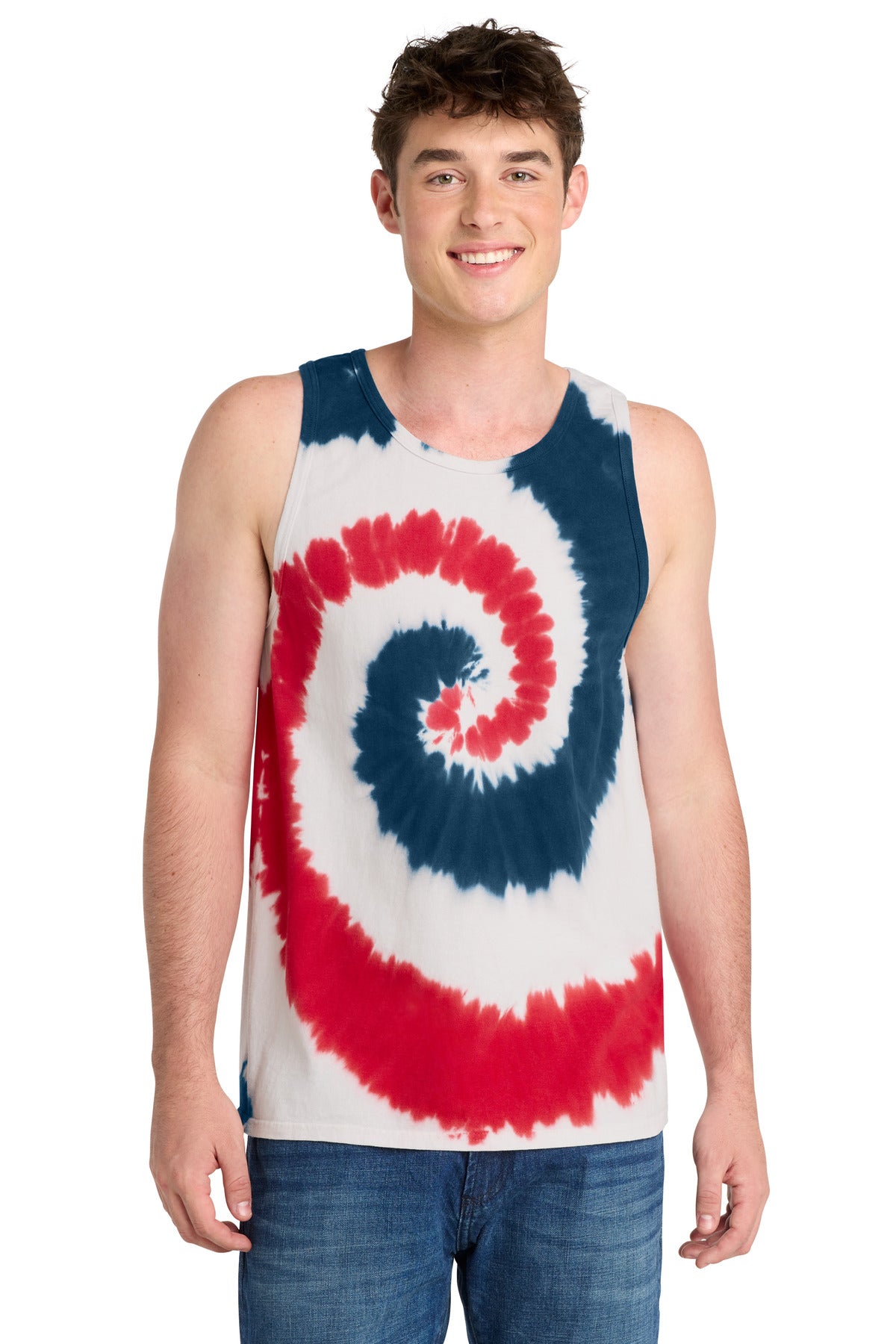 Port & Co™ Tie-Dye Tank Top. PC147TT