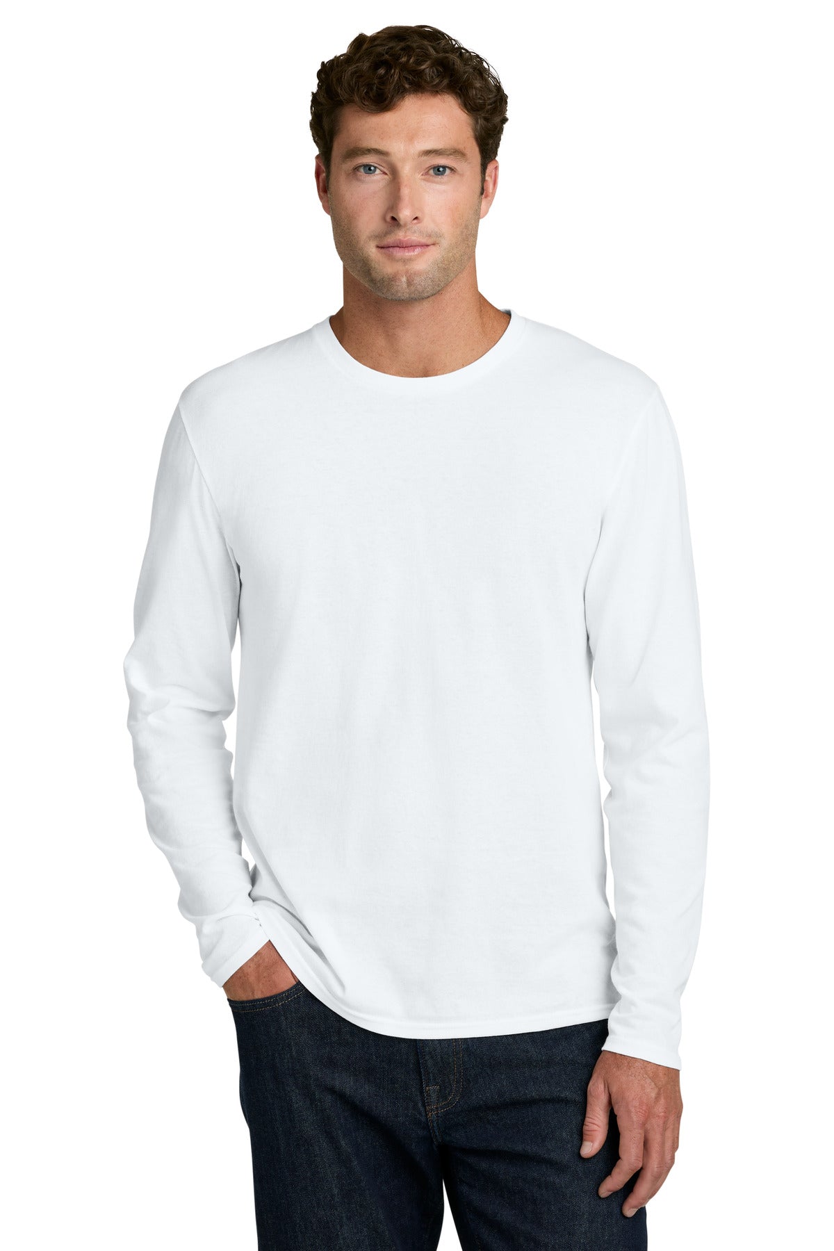 Port & Co™ Easy Cotton Long Sleeve Tee PC43LS
