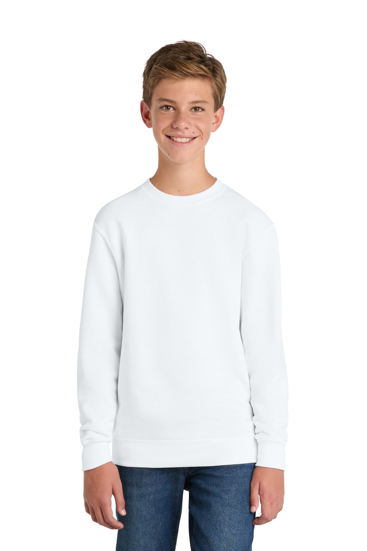 Port & Co™ Youth Core Fleece Crewneck Sweatshirt PC78Y