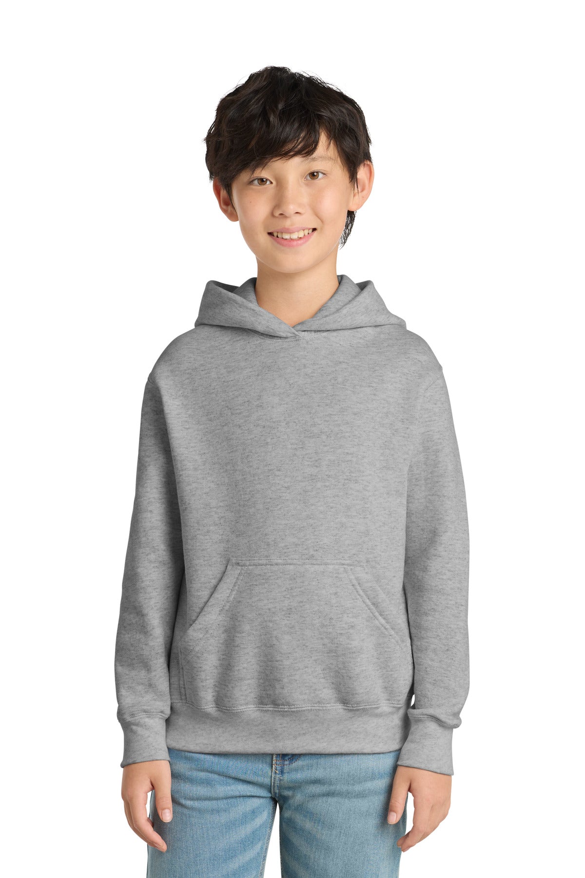 DISCONTINUED Port & Co™ Youth Core Fleece Pullover Hooded