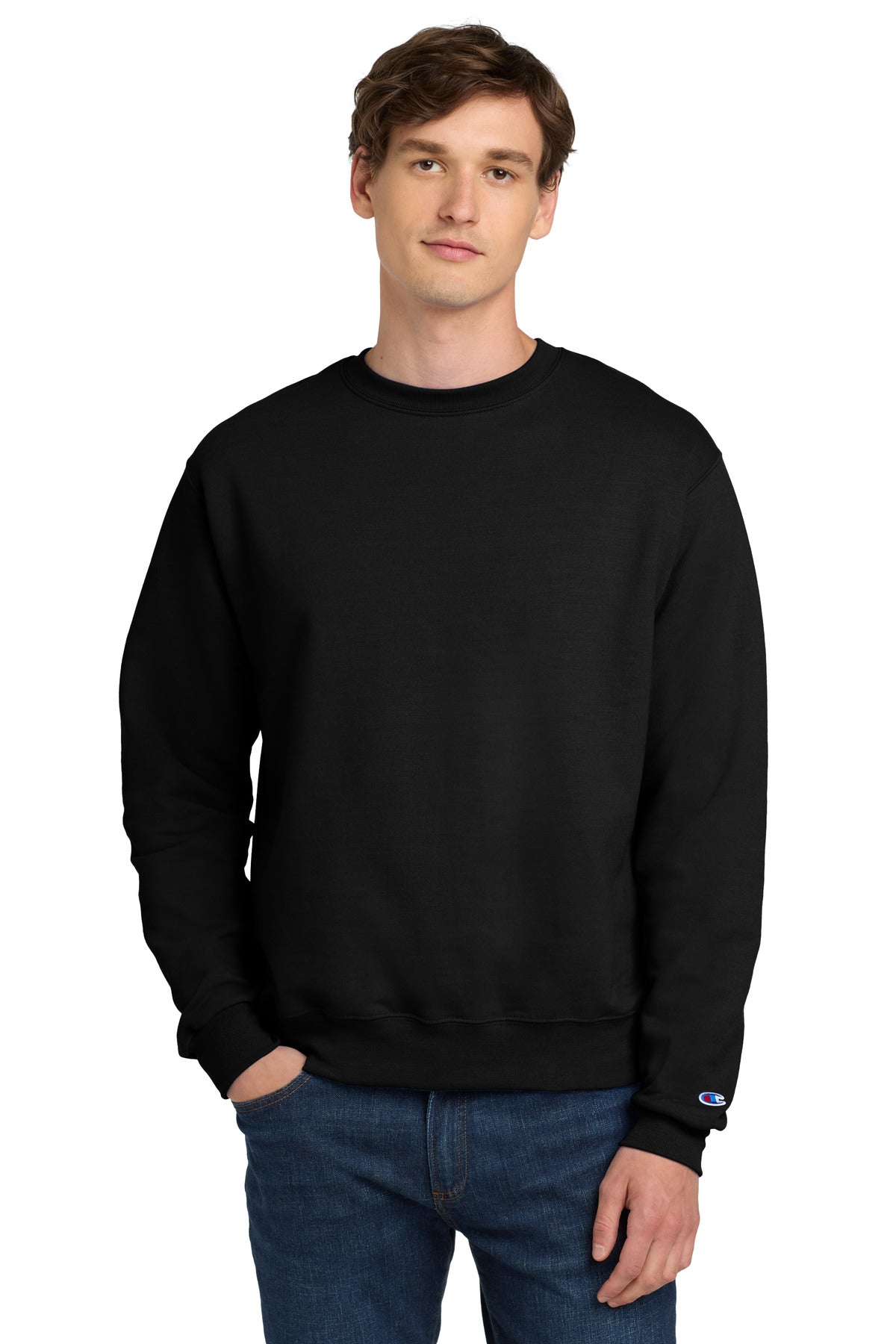 優里 YUURI Champion Crewneck Sweatshirt XL Champion® Powerblend® Crewneck Sweatshirt. S6000 – SanMar Sports