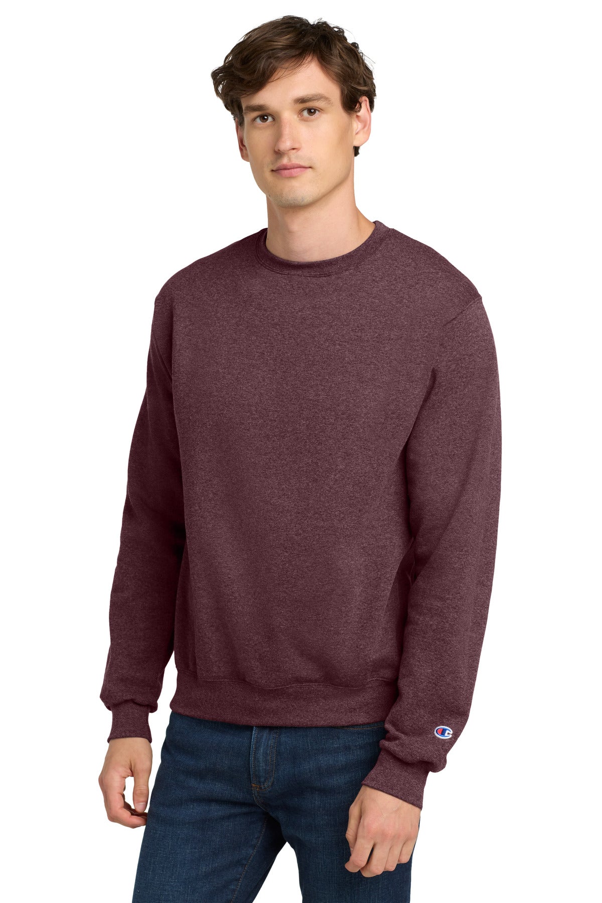 Champion® Powerblend® Crewneck Sweatshirt. S6000