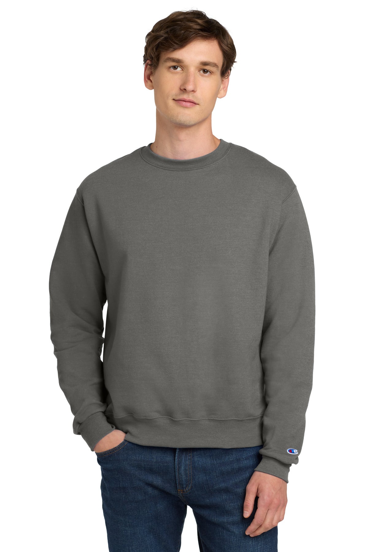 Champion® Powerblend® Crewneck Sweatshirt. S6000