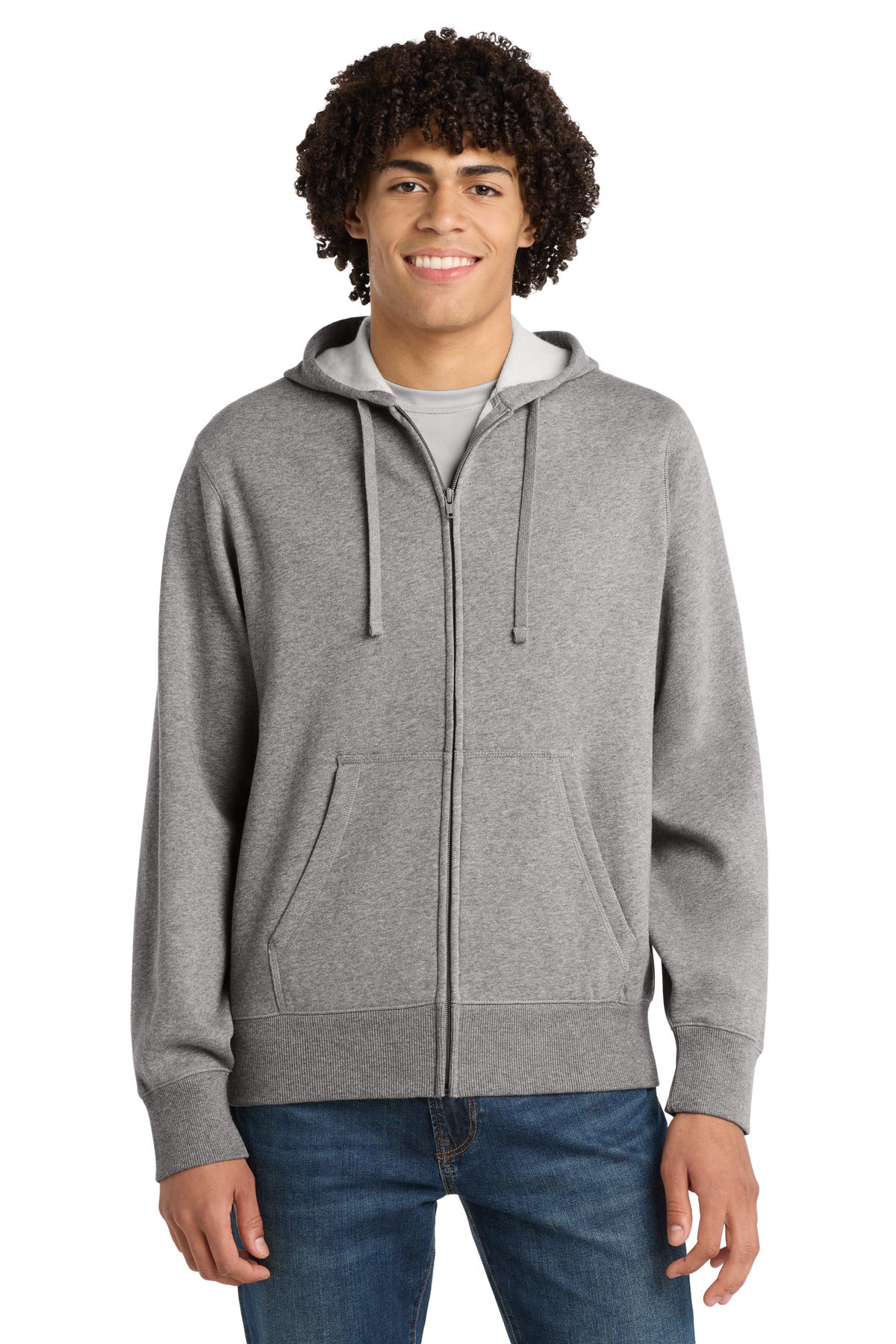 Sport-Tek® Full-Zip Hooded Sweatshirt. ST258