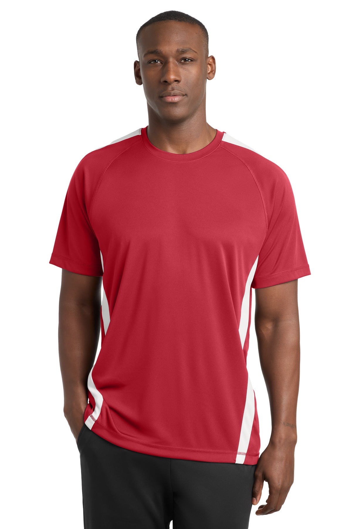 Sport-Tek® Colorblock PosiCharge® Competitor™ Tee. ST351