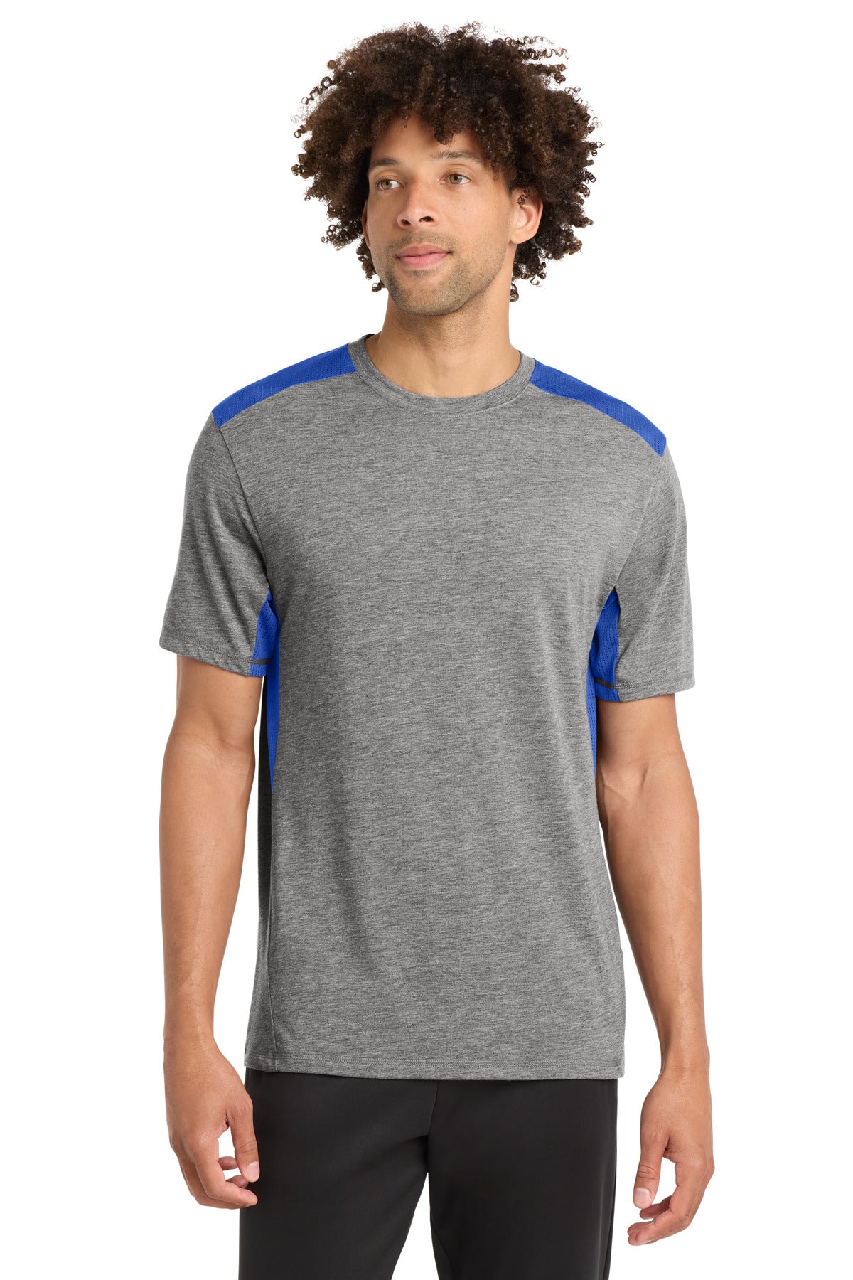 Sport-Tek ® PosiCharge ® Tri-Blend Wicking Draft Tee. ST410