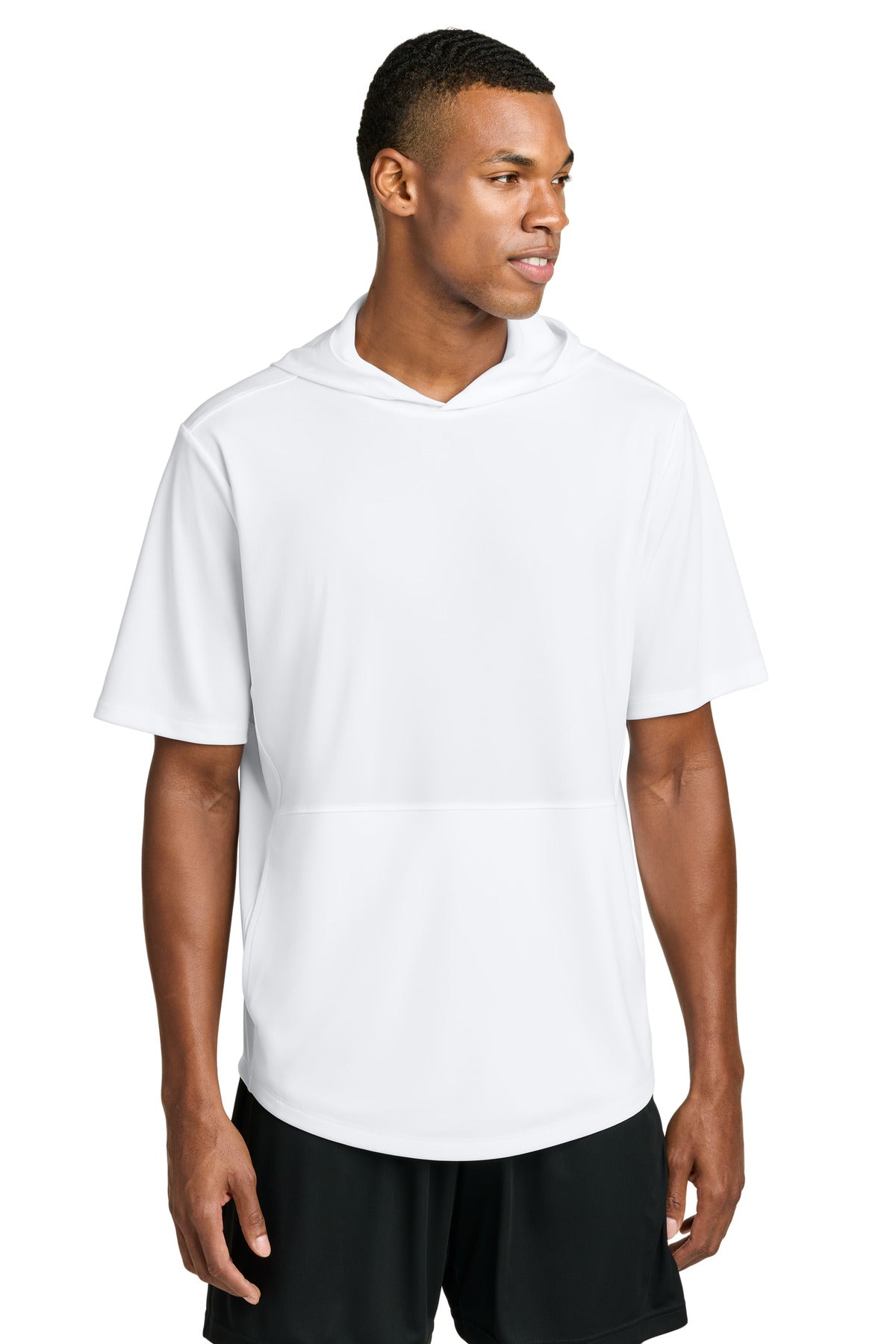 Sport-Tek® Club Short Sleeve Hoodie ST445