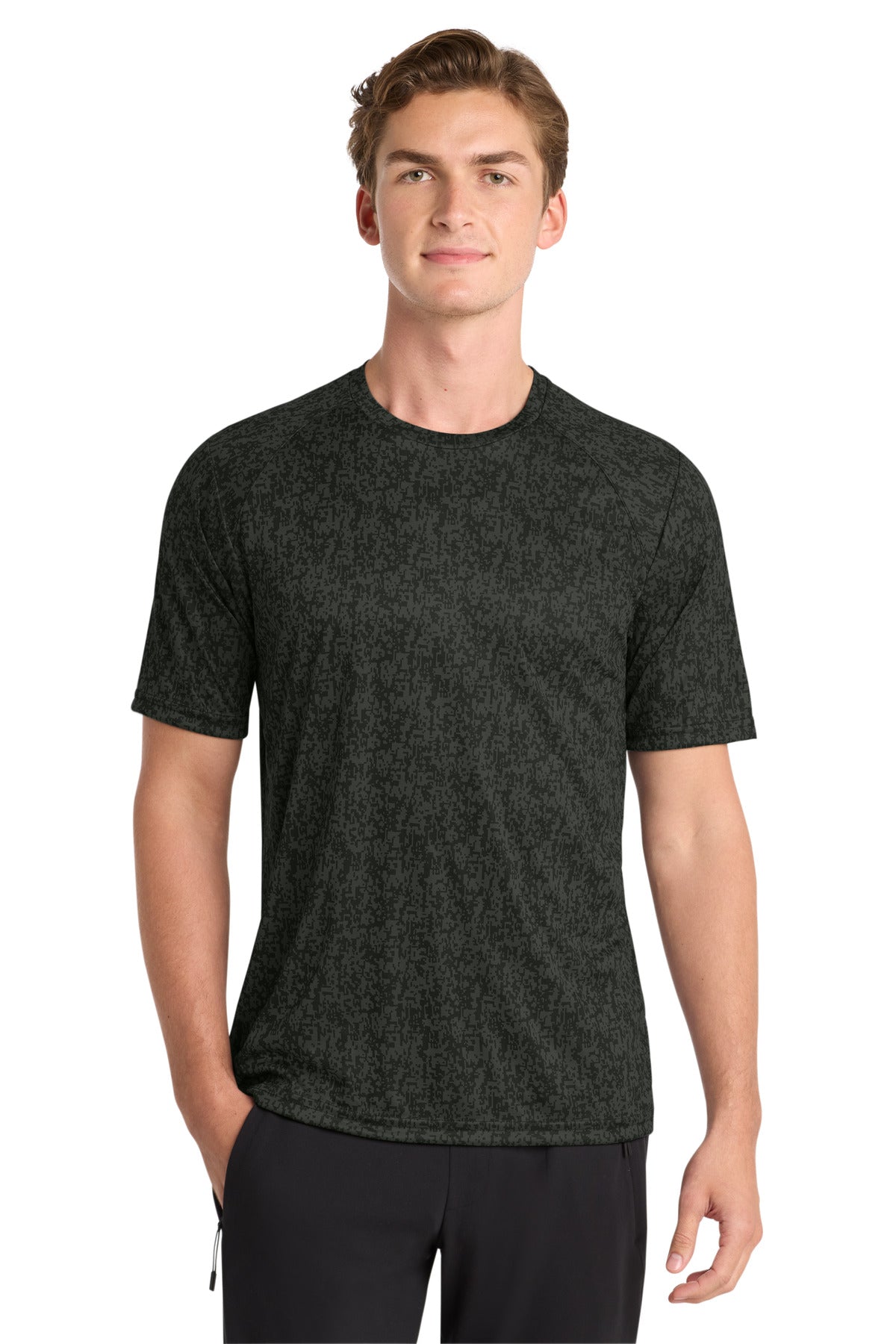 トップス 465351 CAMO STRECH SHIRT BL Sport-Tek ® Digi Camo Tee. ST460 – SanMar Sports