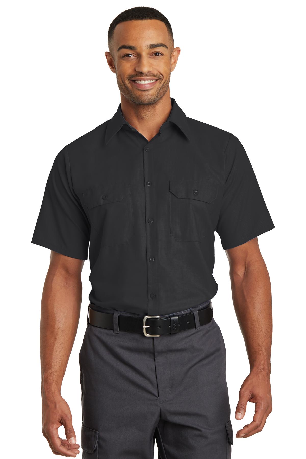 Red Kap® Short Sleeve Solid Ripstop Shirt. SY60 – SanMar Sports