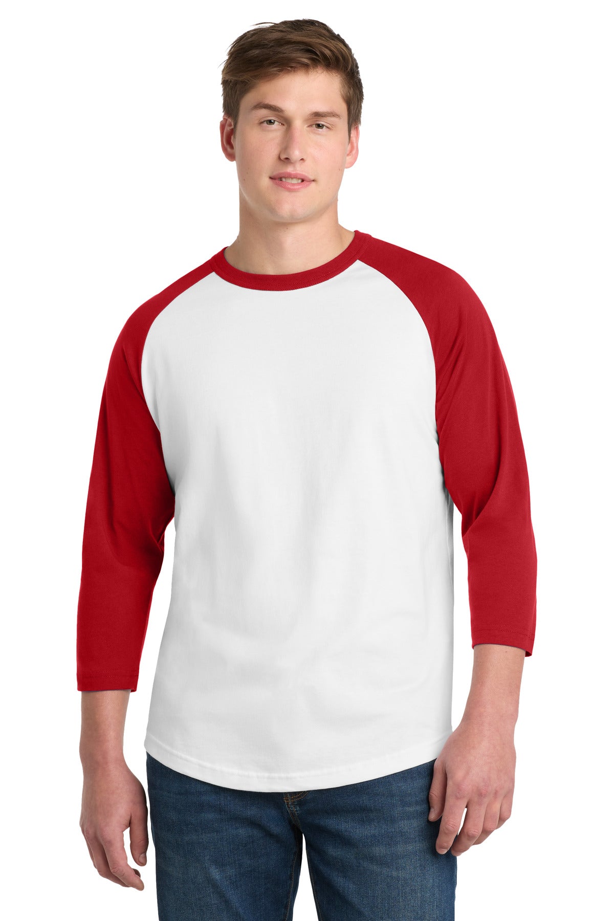 Sport-Tek® Colorblock Raglan Jersey. T200