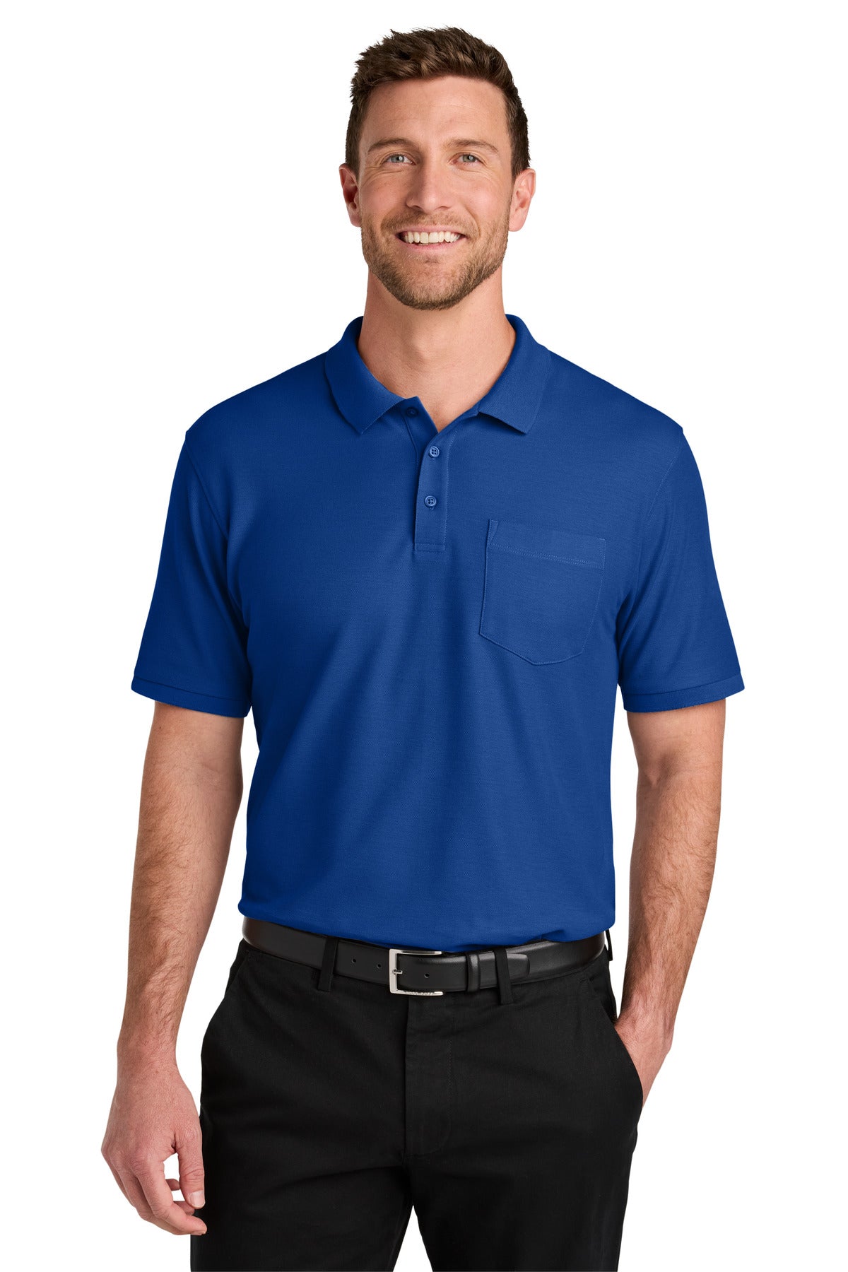 Port Authority® Tall Wearever Signature Pique Pocket Polo TLK200P