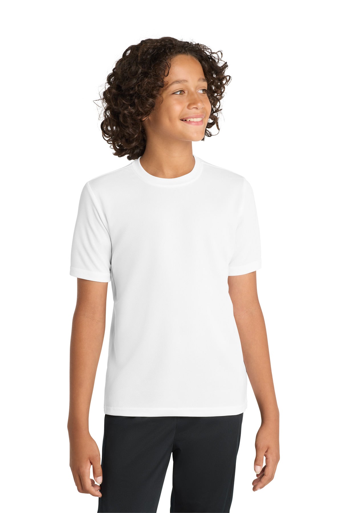 Sport-Tek® Youth PosiCharge® RacerMesh® Tee. YST340