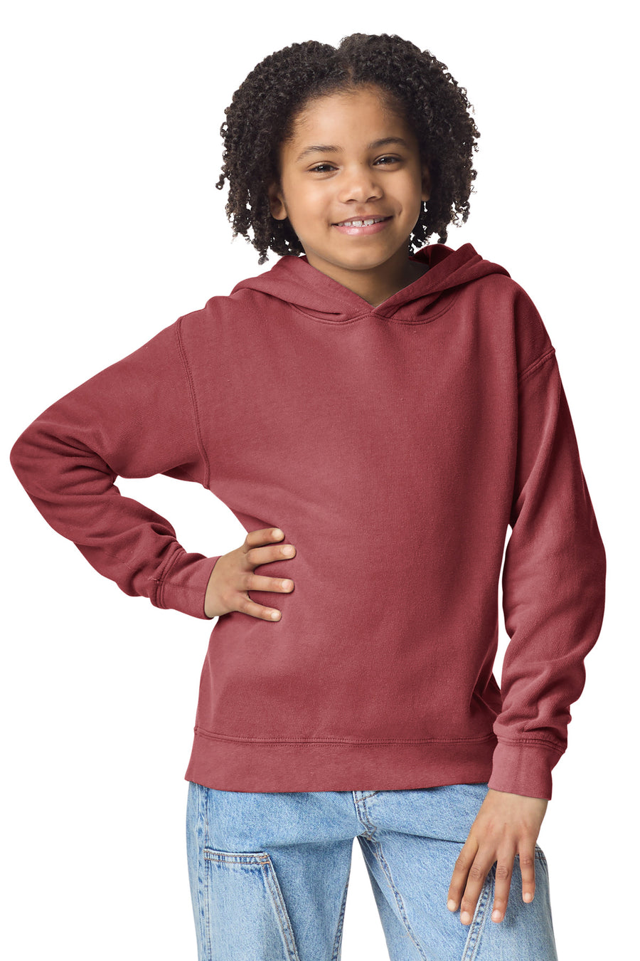 Comfort Colors® Youth Lightweight Hooded Sweatshirt 1467Y