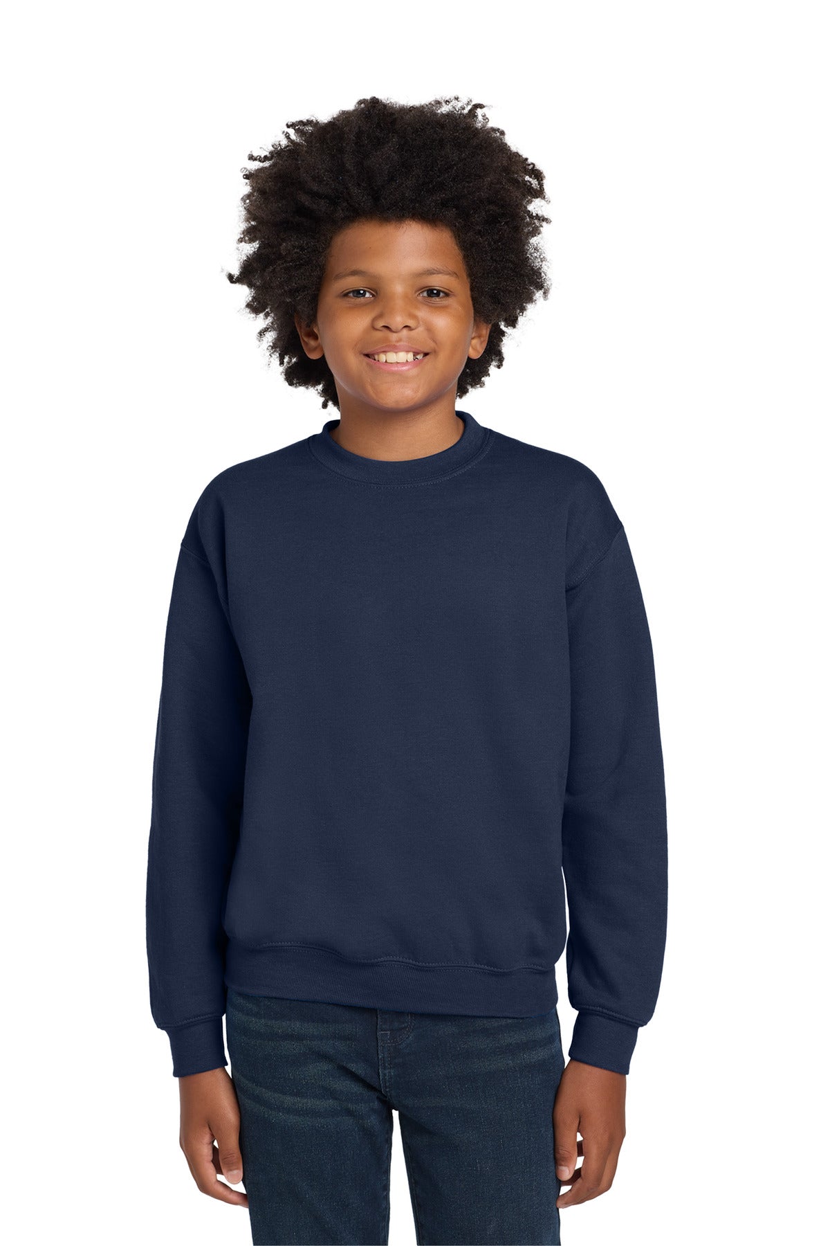 Gildan® Youth Heavy Blend™ Crewneck Sweatshirt.  18000B