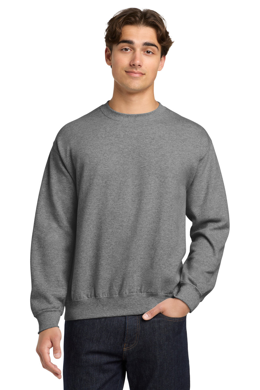 Gildan Heavy Blend Crewneck Sweatshirt.  18000