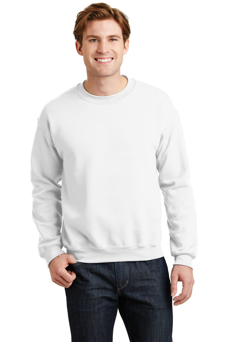 Gildan Heavy Blend Crewneck Sweatshirt.  18000