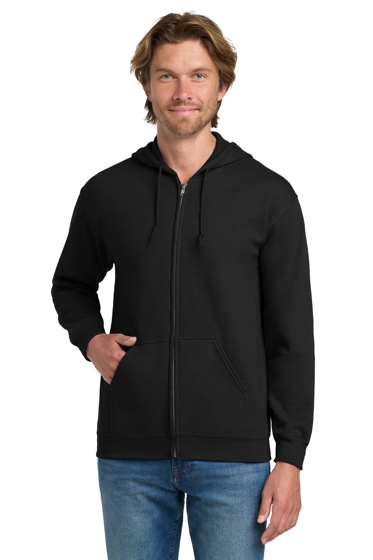 Gildan® - Heavy Blend™ Full-Zip Hooded Sweatshirt. 18600