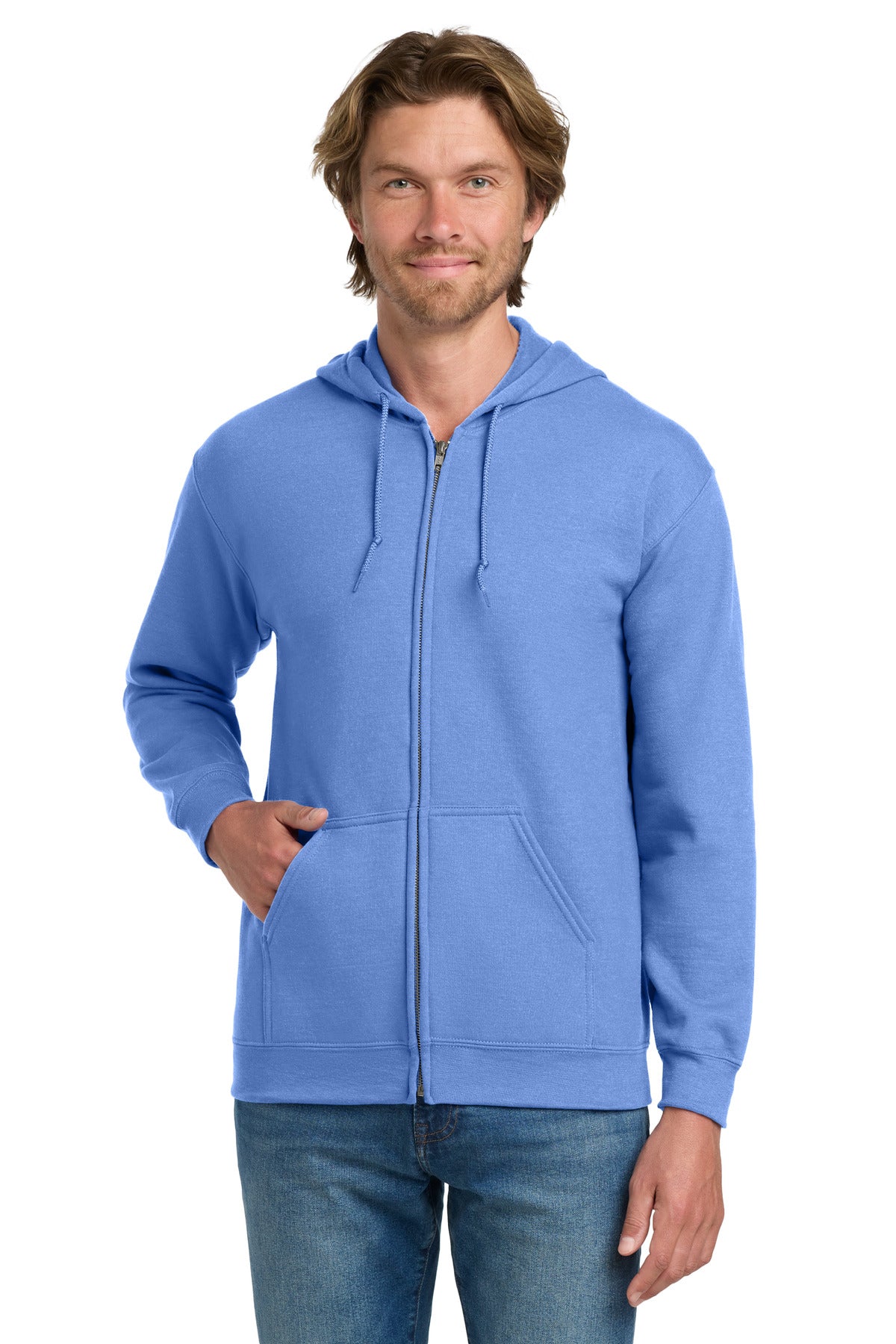 Gildan® - Heavy Blend™ Full-Zip Hooded Sweatshirt. 18600