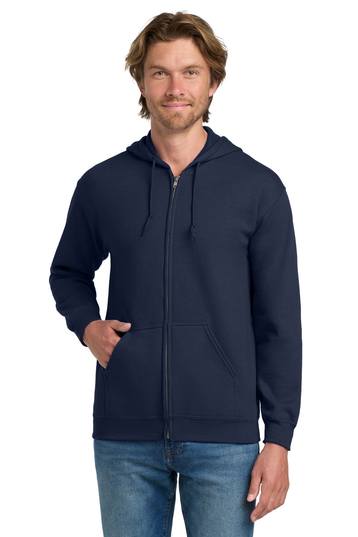 Gildan® - Heavy Blend™ Full-Zip Hooded Sweatshirt. 18600