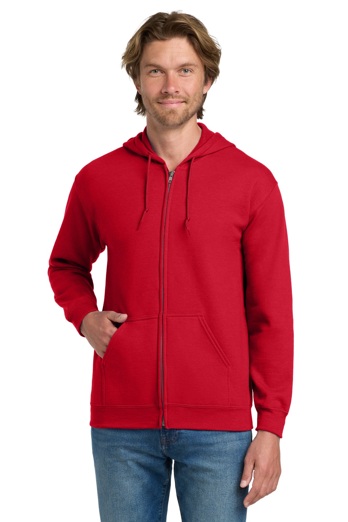 Gildan® - Heavy Blend™ Full-Zip Hooded Sweatshirt. 18600