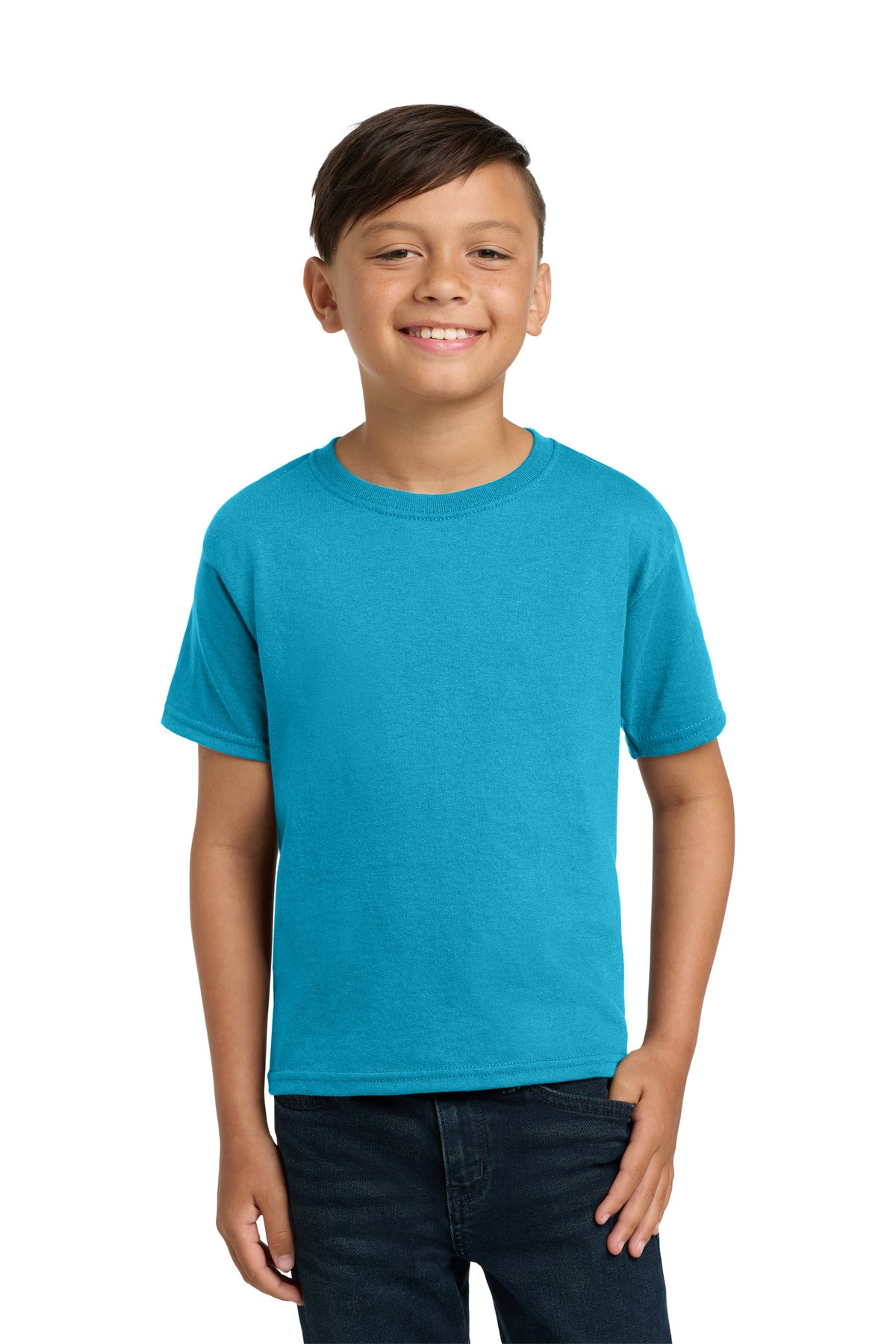 Jerzees® - Youth Dri-Power® 50/50 Cotton/Poly T-Shirt.  29B