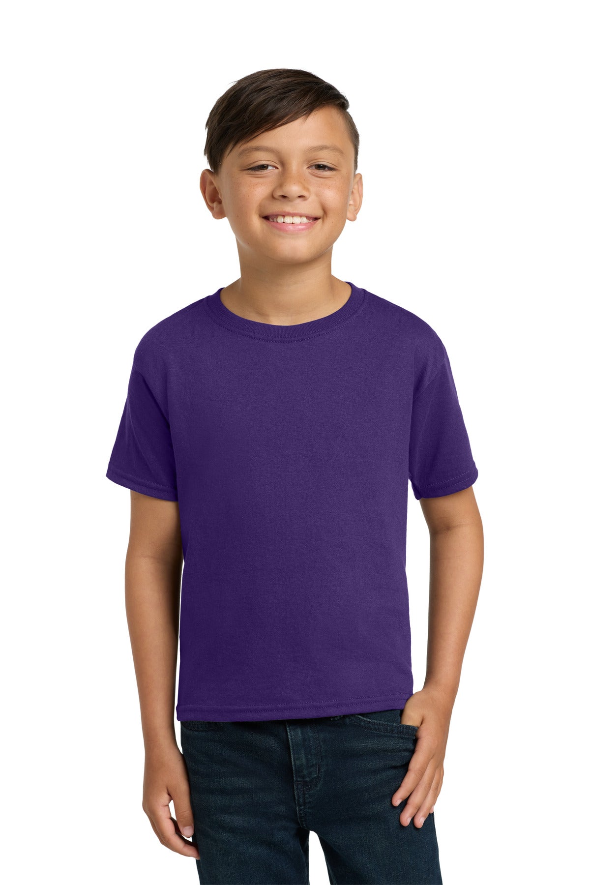 Jerzees® - Youth Dri-Power® 50/50 Cotton/Poly T-Shirt.  29B