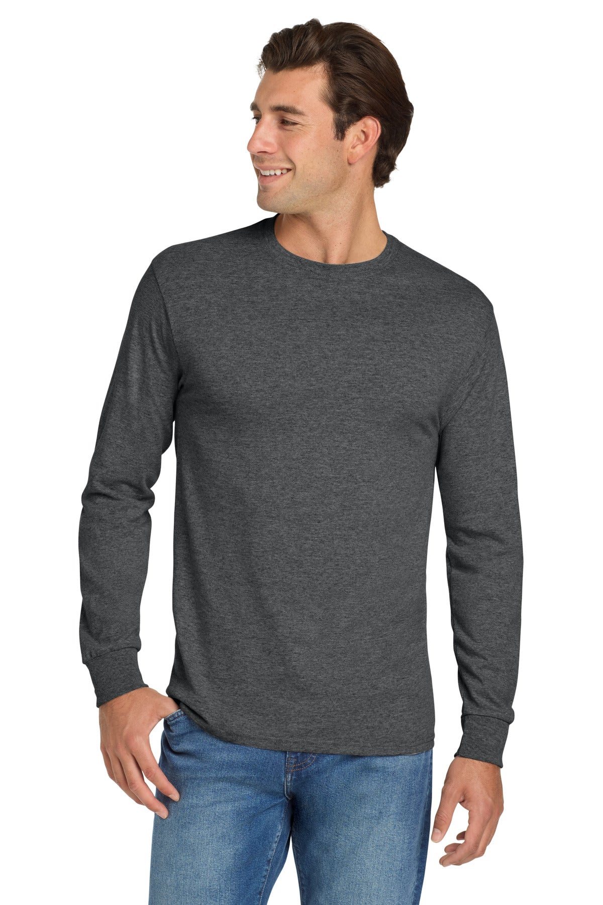 Jerzees® - Dri-Power® 50/50 Cotton/Poly Long Sleeve T-Shirt.  29LS