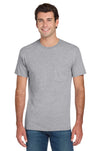 Jerzees® -  Dri-Power® 50/50 Cotton/Poly Pocket T-Shirt.  29MP