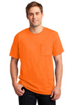 Jerzees® -  Dri-Power® 50/50 Cotton/Poly Pocket T-Shirt.  29MP