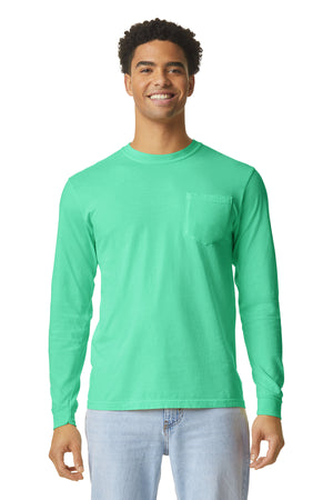 COMFORT COLORS ® Heavyweight Ring Spun Long Sleeve Pocket Tee. 4410