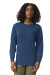 COMFORT COLORS ® Heavyweight Ring Spun Long Sleeve Pocket Tee. 4410