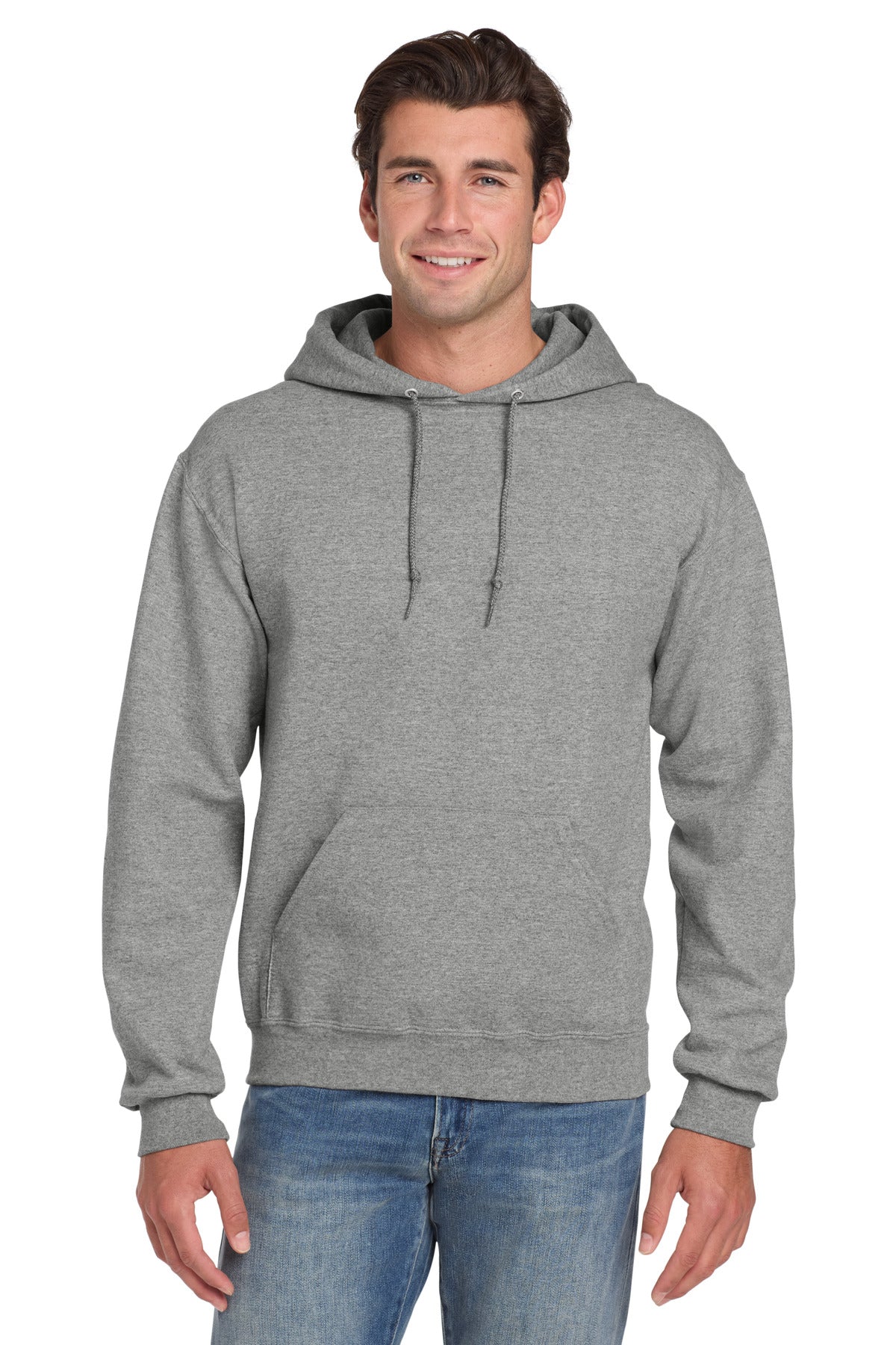 Jerzees® Super Sweats® NuBlend® - Pullover Hooded Sweatshirt.  4997M