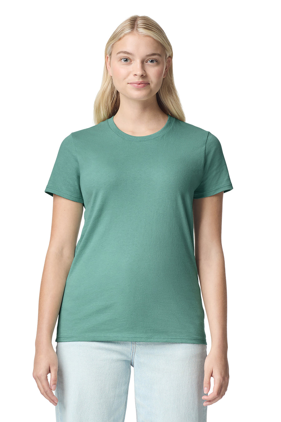 Gildan® Women's Heavy Cotton® 100% Cotton T-Shirt. 5000L