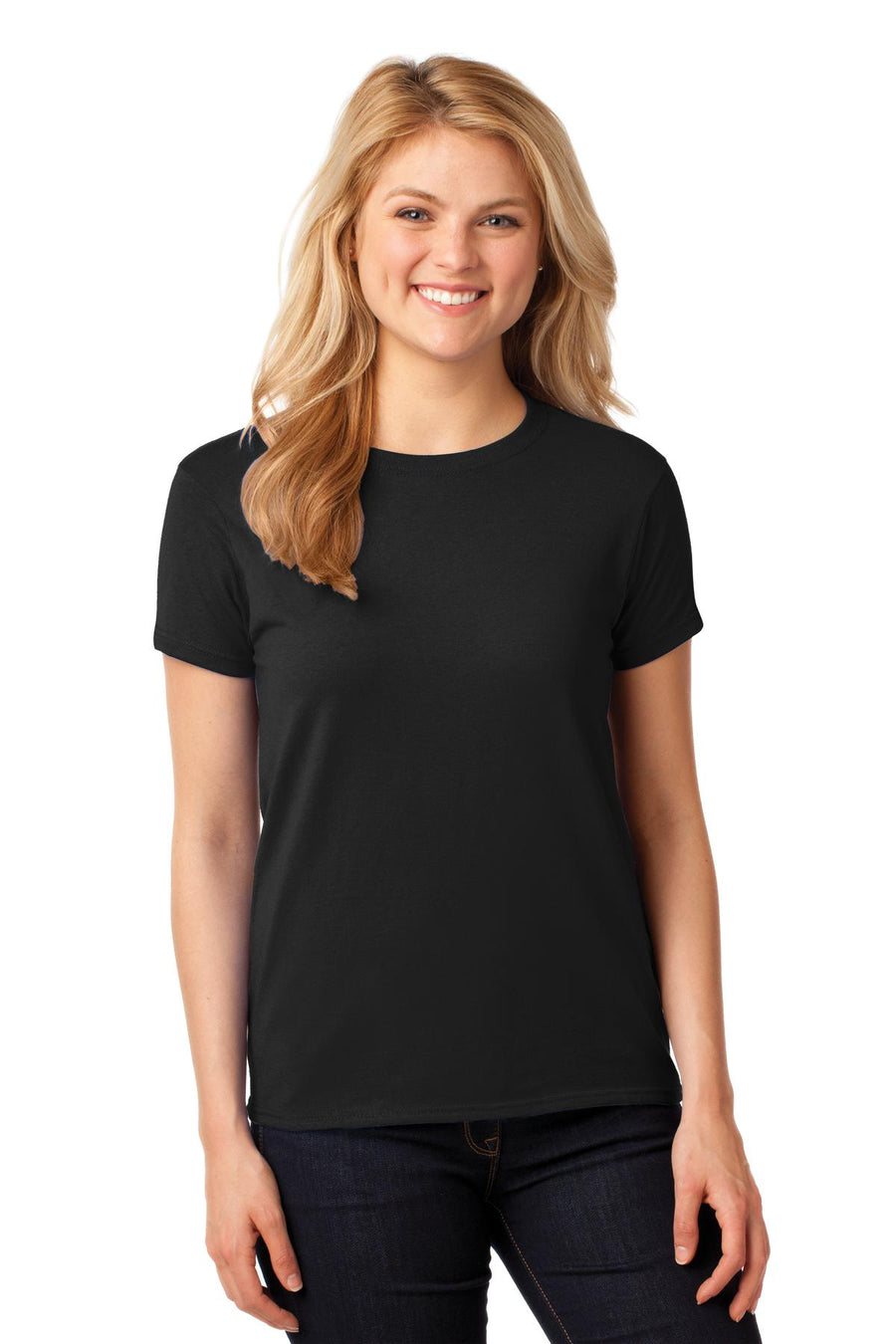 Gildan® Women's Heavy Cotton® 100% Cotton T-Shirt. 5000L